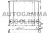 AUTOGAMMA 100912 Radiator, engine cooling